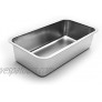 Fox Run Loaf Pan Stainless Steel Baking 9.5 x 5.25 x 2.5 inches