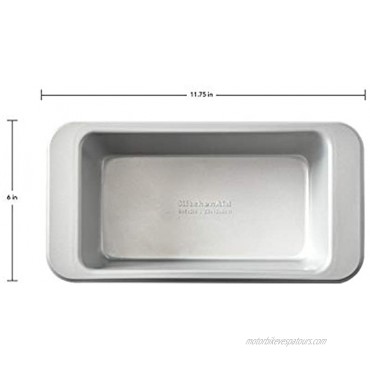 KitchenAid Nonstick Aluminized Steel Loaf Pan 9x5-inch Silver