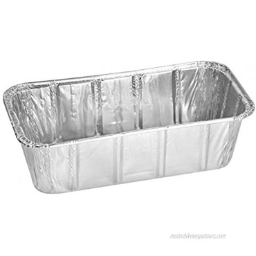 Thick Aluminum Loaf Pans 30 Pack 8 x 4 Inches | 2 Lb. Mini Baking Pans for Bread Lasagna Meatloaf Cake | Heavy Duty Disposable Oven Bake Tin for Cooking & Food Storage