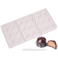 Polycarbonate Chocolate Mold by NuEmporia for Pralines Truffles Sweets Candies Bonbon: Diamond Shape. Food Safe BPA-Free Polycarbonate Plastic
