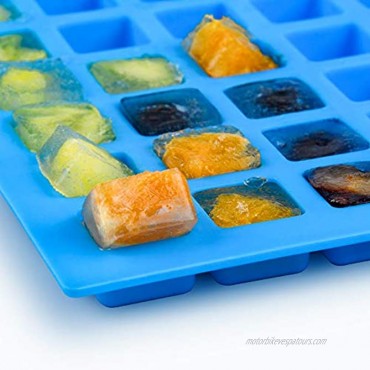 Square Silicone Candy Molds Mini Silicone Molds for Hard Candy Chocolate Gummy Caramel Ganache Ice Cubes 2