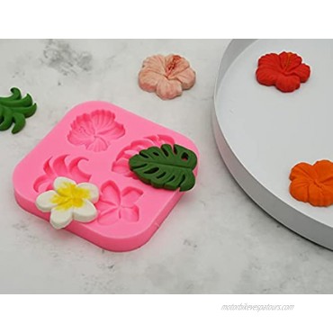 Tropical Flowers and Leaves Mold Tropical Party Decorations Mold Hawaiian Party Decorations Mold Luau Decorations