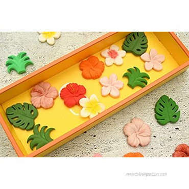 Tropical Flowers and Leaves Mold Tropical Party Decorations Mold Hawaiian Party Decorations Mold Luau Decorations