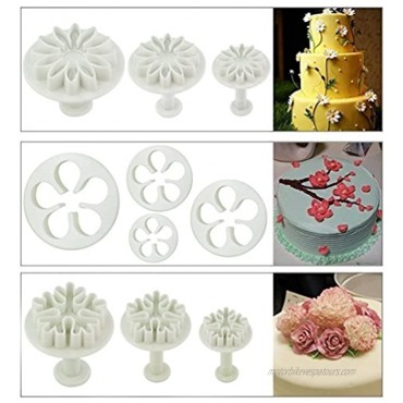 68pcs 21 Sets Cake Decoration Tool Set Marrywindix Fondant Cake Cutter Mold Sugarcraft Icing Decorating Flower Modelling Tools