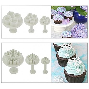 68pcs 21 Sets Cake Decoration Tool Set Marrywindix Fondant Cake Cutter Mold Sugarcraft Icing Decorating Flower Modelling Tools