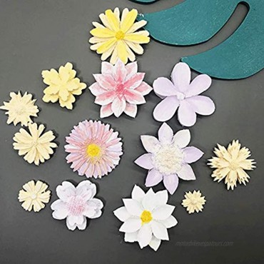 BakingWorld Flower Silicone Mold Set,Sunflower Chrysanthemum Fondant Mold for Cake Decoration Candy Chocolate Cupcake Topper Polymer Clay Soap Resin Crafting Projects1.38-2.36 Inch Size
