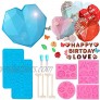 Breakable Heart Mold Set of 13 Silicone Chocolate Candy Soap Jelly Cake Pop Mold Baking Tools Polymer Clay Molds Edible Fondant Rose Daisy Flowers Butterfly Leaves Molds for Cake Decorating