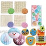 JeVenis Set of 5 Mini Knitting Sweater Fondant Mold Crochet Texture Cake Decoration Button Impression Mat for Baby Shower Party Cupcake Cake Decoration