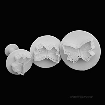 RoyalStyle 33 Piece Fondant Cake Cookie Plunger Cutter Sugarcraft Flower Leaf Butterfly Heart Shape Decorating Mold DIY Tools
