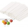 200 Count White Lollipop Sticks,6-Inch Paper Sticks Sucker Stick for Cake Pops,Cupcake Toppers,Candy Melt,Chocolate,Cookie,DessertDia 3.5mm