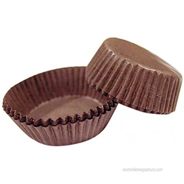 Cybrtrayd No.6 Paper Candy Cups Brown Box of 28000