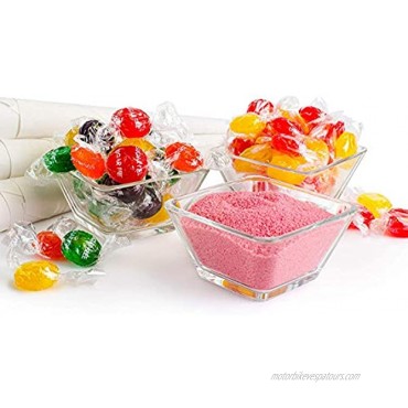 Nostalgia HCK800 Hard & Sugar-Free Candy Cotton Candy Party Kit 60 Candies Floss Sugar 24 Cones