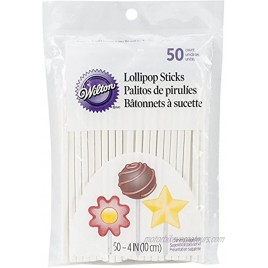 Wilton Lollipop Sticks 4 50 Pkg-
