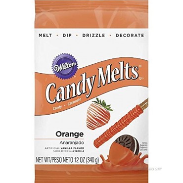 Wilton Orange Candy Melts Candy 12 oz.