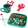 Disney Santa Mickey and Minnie Mouse Hot Cocoa Gift Set MUTLI