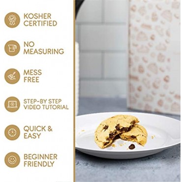 DIY Baking Kit Chocolate Chip Cookie Mix Baking Set & Baking Utensils Ideal for Adults Teens & Kids Baking