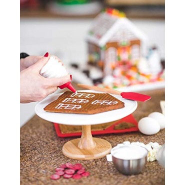 Handstand Kitchen Gingerbread House 5-piece Real Baking Set with Recipes for Kids