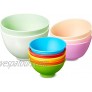 10 Pieces Mini Silicone Pinch Bowls Multicolored Silicone Condiment Bowls Reusable Snack Bowls Silicone Mixing Bowls for Sauce Appetizer Snacks Honey Baking Soda Melt Chocolate Ice Mold