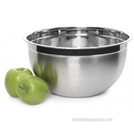 Deep Professional Quality Stainless Steel Mixing Bowl For Serving Mixing Cooking and or Baking-6.5 Quart 1172