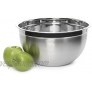 Deep Professional Quality Stainless Steel Mixing Bowl For Serving Mixing Cooking and or Baking-6.5 Quart 1172