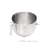 KitchenAid KSMC8QBOWL 8-Quart Mixing Bowl with J Hook Handle Stainless Steel NSF