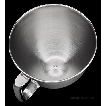 KitchenAid Polished Stainless Steel Bowl with Handle Metallic