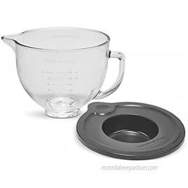 KitchenAid Stand Mixer Bowl 5 quart Glass with Measurement Markings