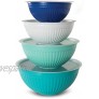 Nordic Ware Covered Bowl Set 8-pc Set of 8 Coastal Colors