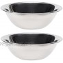 Vollrath 47932 Economy Mixing Bowls Set of 2 1 1 2-Quart Stainless Steel