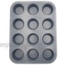 12 Cup Muffin Tray Non-Stick | Muffin Tray to Make cupcakes Yorkshire Pudding and Baking. 1