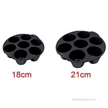 Air Fryer Accessories 18cm or 21cm Air Fryer Silicone Cupcake Mold Universal Chocolate Muffin Cake Mold
