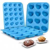 Muffin Pan Silicone Brownie Molds Cupcake Pan Baking Silicone Molds Food Grade Silicone BPA Free Brioche Pan Pinch Test Approved