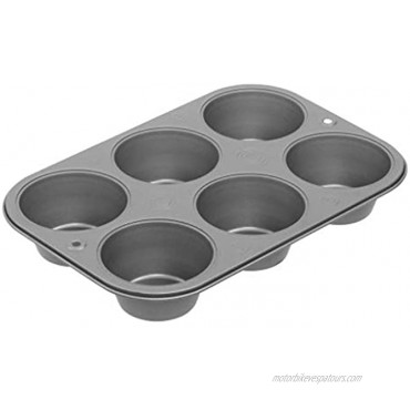 OvenStuff Non-Stick 6 Cup Jumbo Muffin Pan American-Made Non-Stick Baking Pans Easy to Clean and Perfect for Making Jumbo Muffins or Mini Cakes