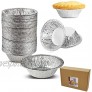 400 Pieces 2.76 Inch Round Mini Pie Pans Individual Pie Tins Mini Disposable Pie Tins for Baking Cooking Supplies