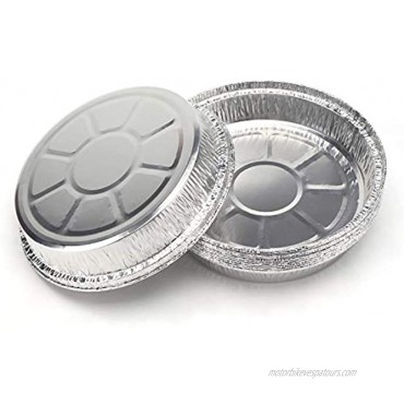 Aluminum Pie Pans Beasea 50 Pack 6 Inch Pie Tin Disposable Tart Pans Mini Pie Pans Aluminum Foil Tins Plates Baking Foil Pans for Pizza Pies Quiche