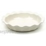 B-FODGE Ceramic Pie Dish Simple Classy 9 Inch Pie Dish For Baking & Serving Our Ceramic Pie Pans Have Wavy Edges To Create Beautiful Crunchy Crusts Cream