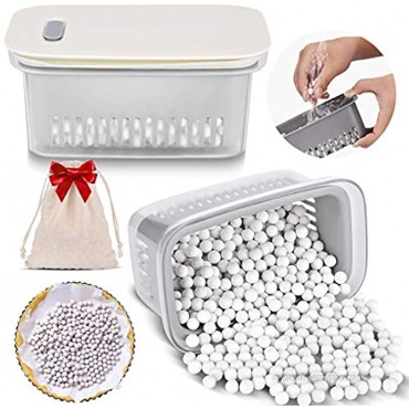 Ceramic Pie Weights Reusable 10mm Baking Beans Pie Crust Weights Natural Ceramic Stoneware with a Drainage Storage Box with holes and Canvas Storage Bag1.2LB