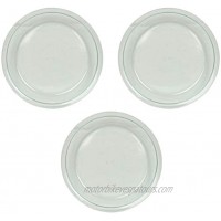 World Kitchen Pyrex Glass Bakeware Pie Plate 9 x 1.2 Pack of 3 9 Clear