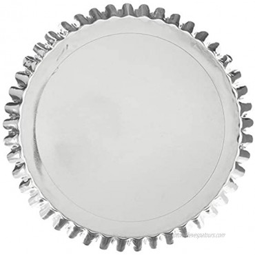 SCI Scandicrafts Fluted Deep Tart Quiche Mold Removable Bottom 10-inch Diameter by 2-inch Deep