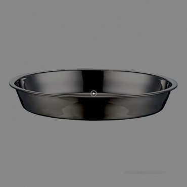 Deep Dish Pizza Pan,Pizza Pan for Oven Stainless Steel Pizza Tray 10-12-14-16Inch 14x1.8inch