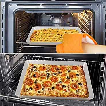 Square Pizza Pan for Oven Beasea 11.8 Inch Pizza Pan with Holes Aluminum Alloy Pizza Oven Tray Pizza Crisper Pan Pizza Baking Tray Bakeware for Home Restaurant Kitchen