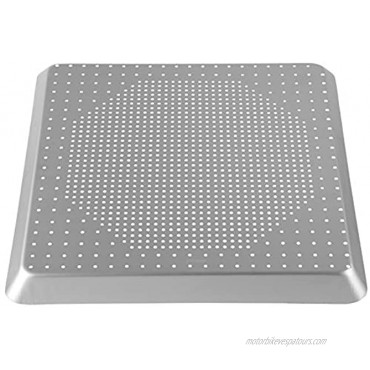 Square Pizza Pan for Oven Beasea 11.8 Inch Pizza Pan with Holes Aluminum Alloy Pizza Oven Tray Pizza Crisper Pan Pizza Baking Tray Bakeware for Home Restaurant Kitchen