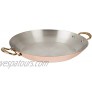 Mauviel M'Heritage M'150B Copper Round Pan 12.5 Bronze Handle