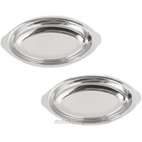 Stainless Steel Scoups Set of 2 12OZ