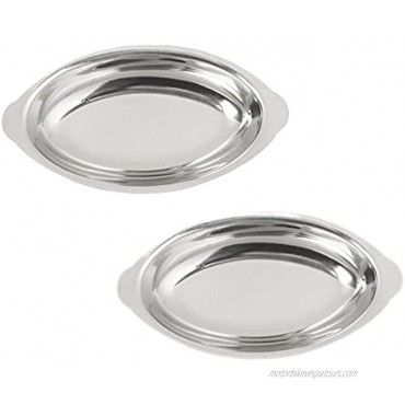 Stainless Steel Scoups Set of 2 12OZ