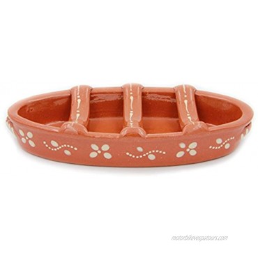 Traditional Portuguese Clay Terracotta Sausage Roaster N. 1 Small