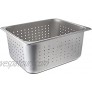 Winco  Half Size 6 Pan Perforated