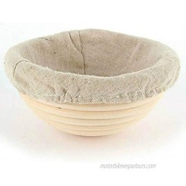 Bread Proofing Basket Round Banneton Proofing Basket Sourdough Proofing Basket Bread Fermentation Basket Baking Dough Bowl Gifts for Bakers Proving Baskets for Bread and Dough7.093.55