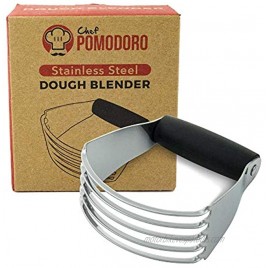 Chef Pomodoro Multi-Purpose Dough Blender Mixer Stainless Steel Blades Heavy Duty Pastry Cutter