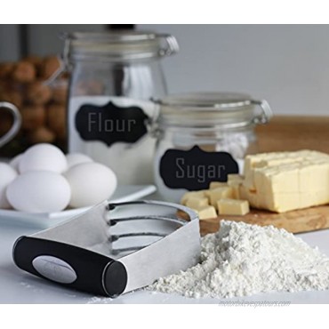 SuperbKitchen Dough Blender Stainless Steel Professional Pastry Cutter for All Fall Baking